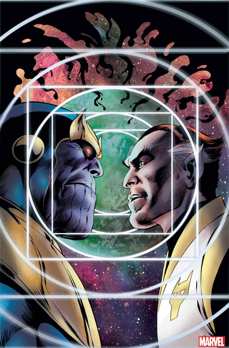 Alan Davis’ cover for Thanos: The Infinity Siblings